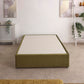 Ottoman Storage Side Lift Divan Bed Base – front view, storage closed