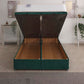 Platinum 5000 Pocket Sprung Intelligent Memory Ottoman End Lift Bed Set – front view, storage open