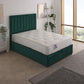 Platinum 5000 Pocket Sprung Intelligent Memory Ottoman End Lift Bed Set – styled in a bedroom