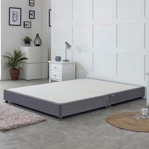 Platform Top Low Divan Bed Base on Glides
