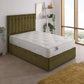 Comfort Silver 2000 Fibre And Pocket Sprung Ottoman Side Lift Bed Set – styled in a bedroom