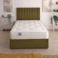 Comfort Silver 2000 Fibre And Pocket Sprung Ottoman Side Lift Bed Set – front view