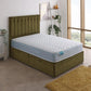 Stress Free Coil Sprung Ottoman Side Lift Bed Set – styled in a bedroom