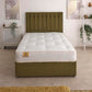 Super Ortho Coil Sprung Ottoman Side Lift Bed Set – front view