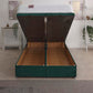 Taurus 1000 Pocket Sprung Ottoman End Lift Bed Set – front view, storage open