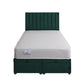 Titan Coil Sprung Ottoman End Lift Bed Set – front view