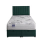 Windsor Orthopaedic Coil Sprung Ottoman End Lift Bed Set – front view, storage closed