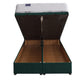 Windsor Orthopaedic Coil Sprung Ottoman End Lift Bed Set – front view, storage open