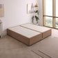 Zip and Link Divan Bed Base – angled view, drawers closed