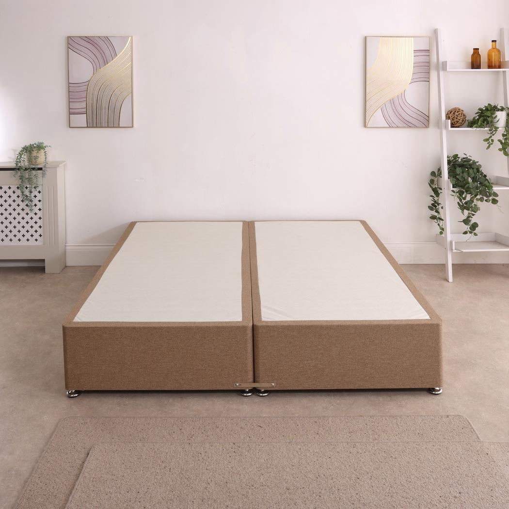 Zip and Link Divan Bed Base – front view, drawers closed