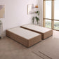 Zip and Link Divan Bed Base – angled view, drawers closed