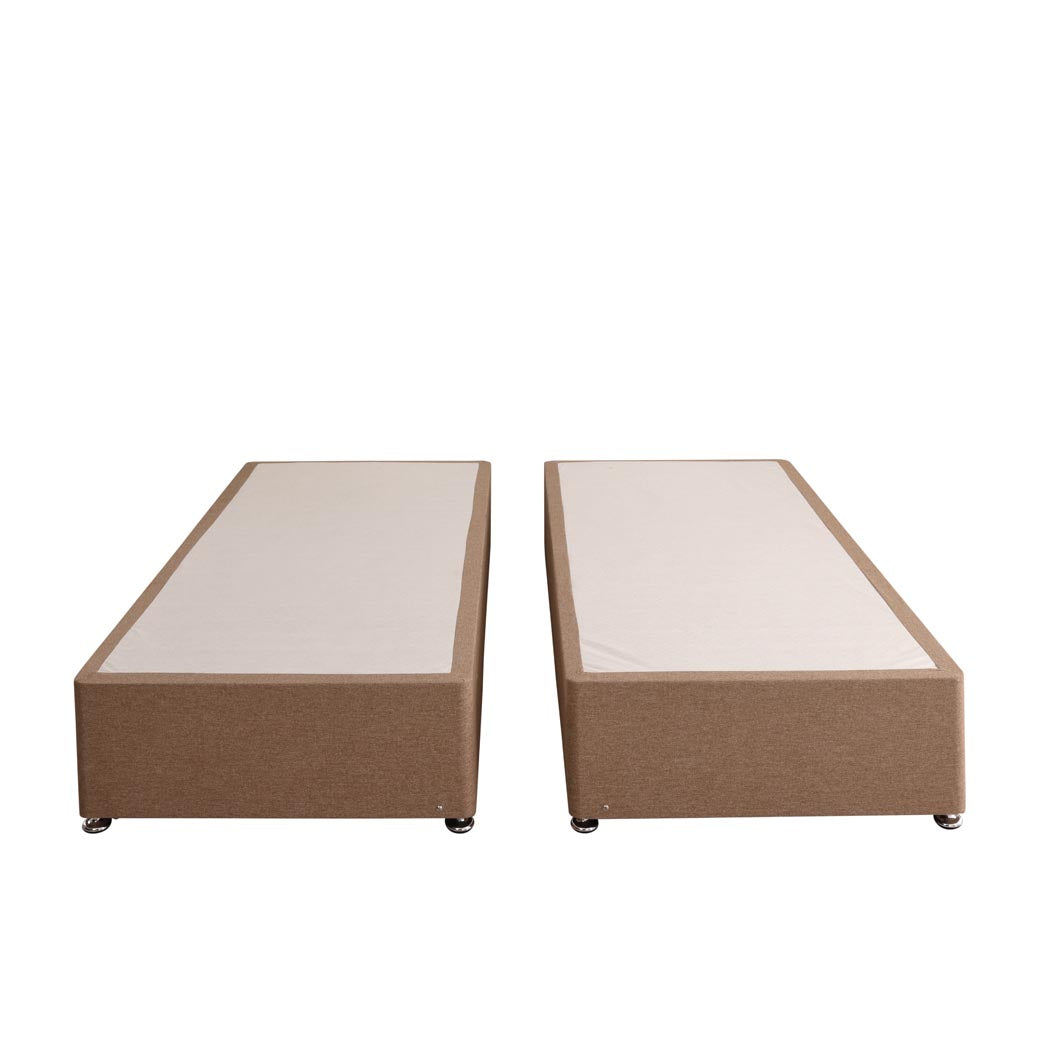 Zip and Link Divan Bed Base – front view, drawers closed