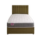 Zoya Coil Sprung Ottoman Side Lift Bed Set – front view, storage closed