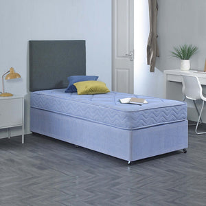 Beamish Student Contract Coil Sprung Quilted Divan Bed Set