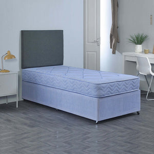 Beamish Student Contract Coil Sprung Quilted Divan Bed Set Side