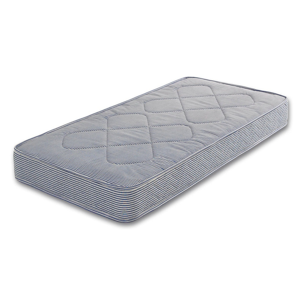 Beamish Student Contract Coil Sprung Quilted Divan Bed Set on Legs Mattress