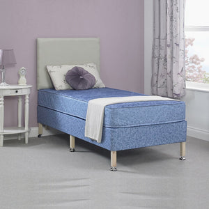 Derwent Pocket Care Contract Water Resistant 1000 Pocket Sprung Divan Bed Set on Legs