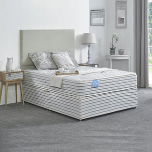 Classic Guest Hotel Contract Coil Sprung Divan Bed Set