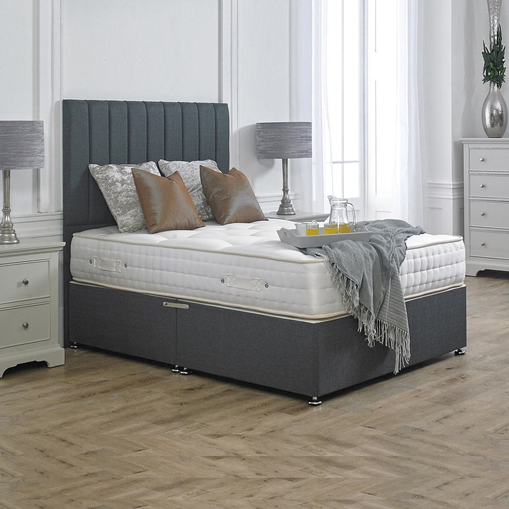 Luxury Hotel Contract 3000 Pocket Sprung Intelligent Memory Divan Bed Set