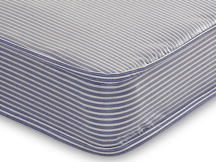 Thornley Care Contract PVC Water Resistant Coil Sprung Divan Bed Set on Legs