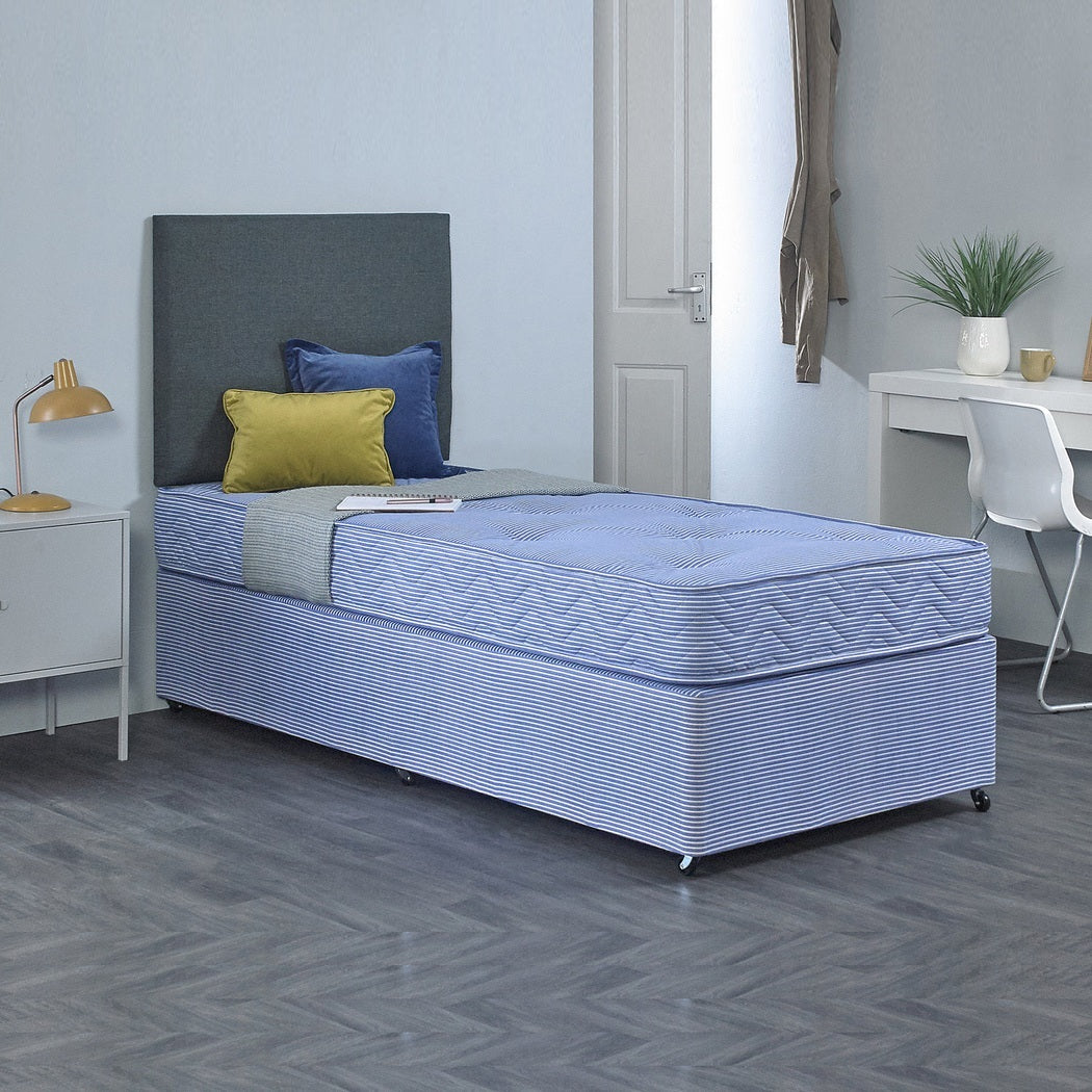 Warren Student Contract Tufted Coil Sprung Divan Bed Set