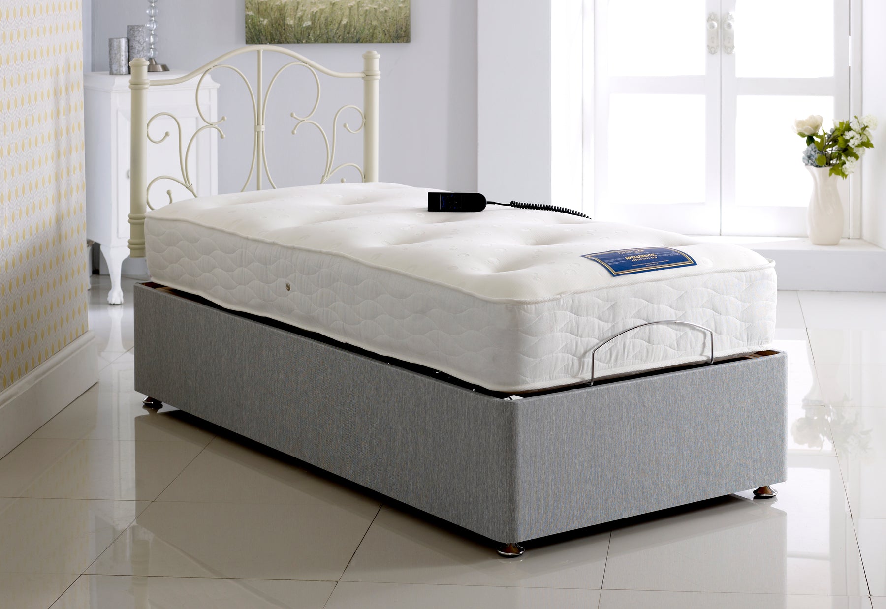 Apollomatic Electric Adjustable Divan Bed Base Contract Divan Beds
