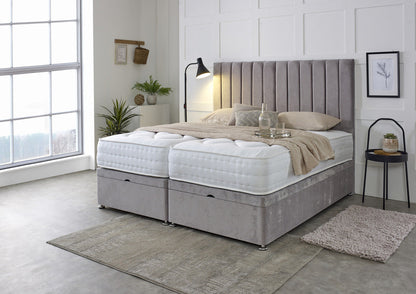 Essential Guest Hotel Zip and Link Contract 1000 Pocket Sprung Ottoman Divan Bed Set