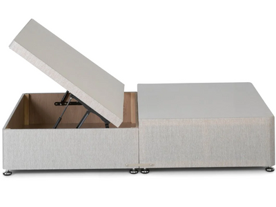 Ottoman Storage Half Opening Divan Bed Base Side