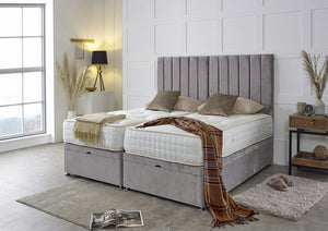 Luxury Hotel Zip and Link Contract 3000 Pocket Sprung Intelligent Memory Ottoman Divan Bed Set