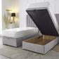 Luxury Hotel Zip and Link Contract 5000 Pocket Sprung Intelligent Wool Ottoman Divan Bed Set