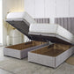 Luxury Hotel Zip and Link Contract 5000 Pocket Sprung Intelligent Wool Ottoman Divan Bed Set
