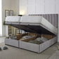 Supreme Guest Hotel Zip and Link Contract 1000 Pocket Sprung Ottoman Divan Bed Set