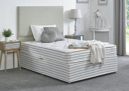 Farnham Orthopaedic Guest Hotel Contract Coil Sprung Divan Bed Set