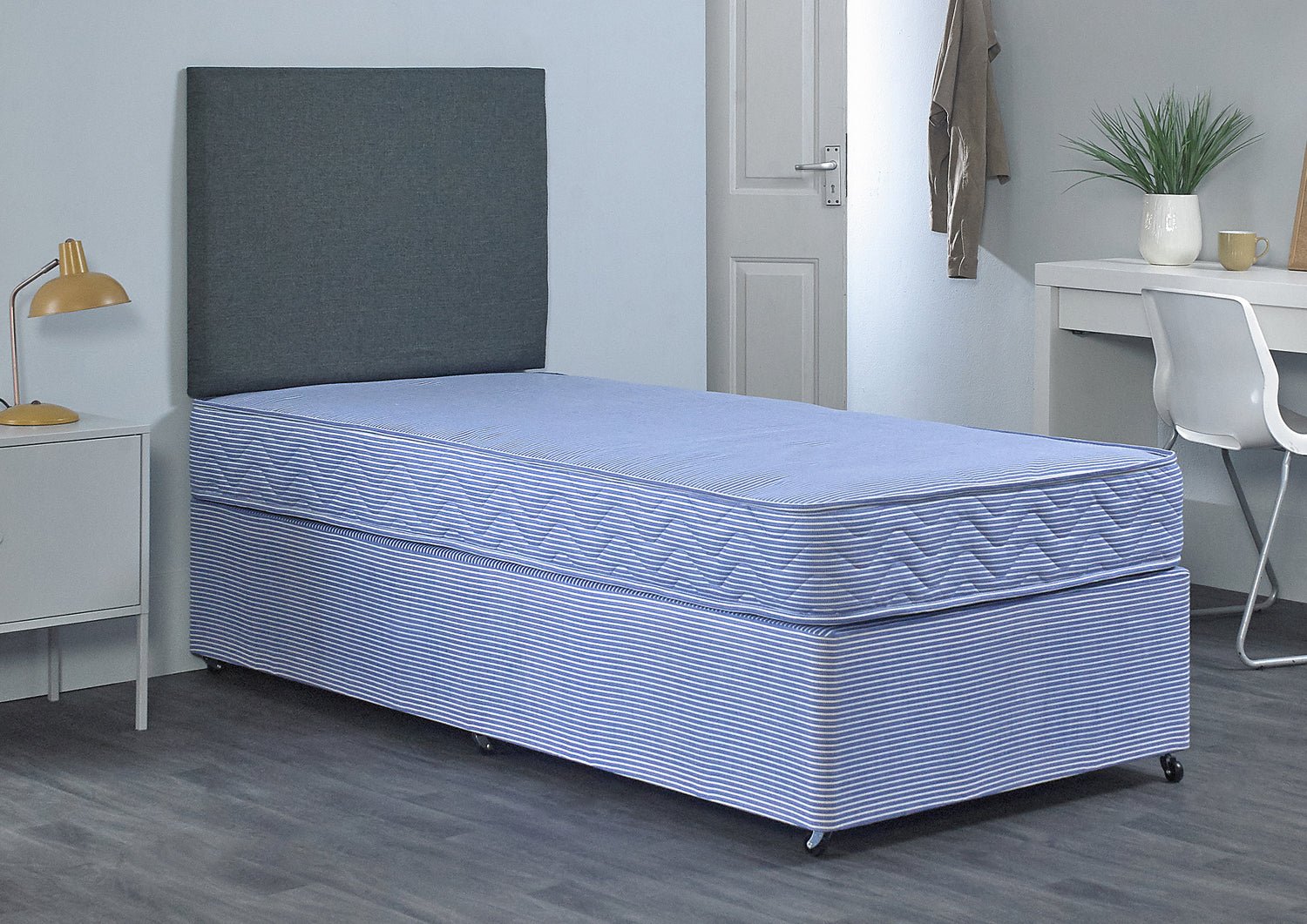 Horden Student Contract Coil Sprung Flat Panel Mattress