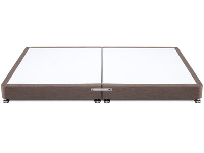 Platform Top Contract Low Divan Bed Base on Glides