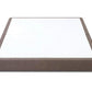 Platform Top Contract Low Divan Bed Base on Glides