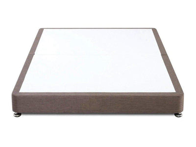 Platform Top Contract Low Divan Bed Base on Glides