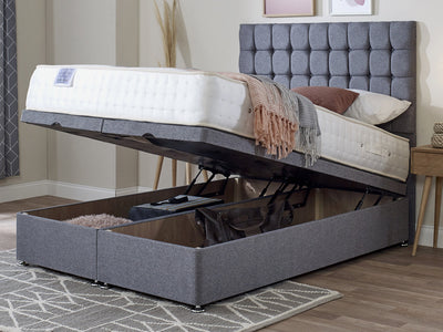 Ottoman Storage End Lift Divan Bed Base